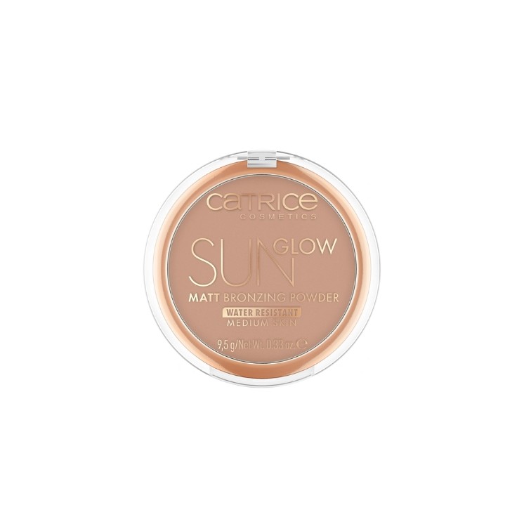 Catrice Sun Glow Matt brązujący Puder do twarzy /030/ Medium Bronze 9,5 g