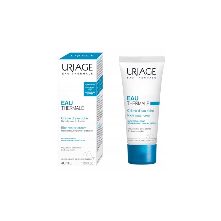 Crème Visage Riche HA Water Thermale Uriage 40 ml