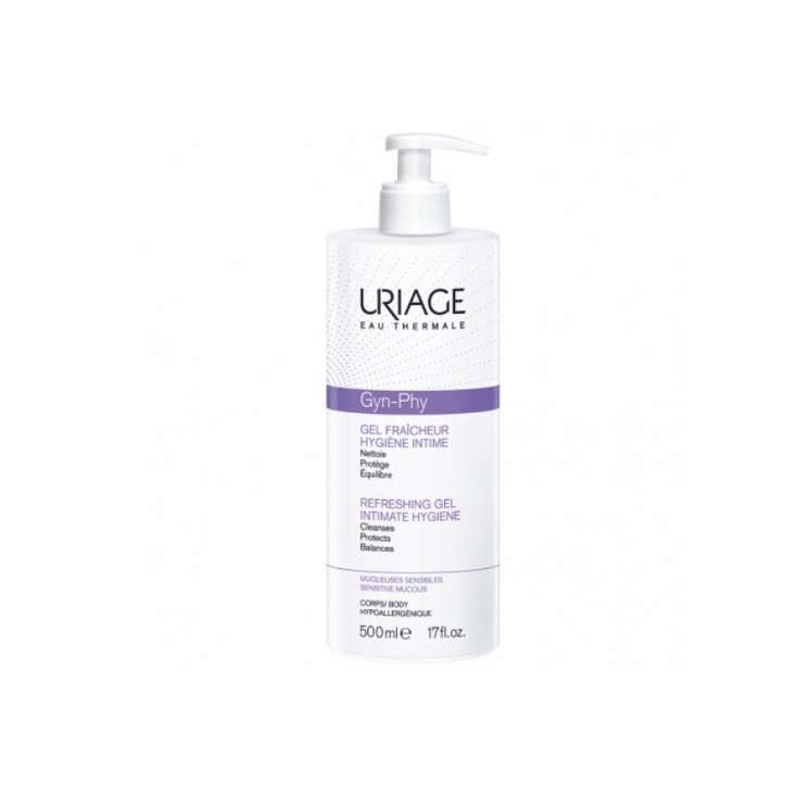 Uriage Gyn-Phy odświeżający Żel do higieny intymnej 500 ml
