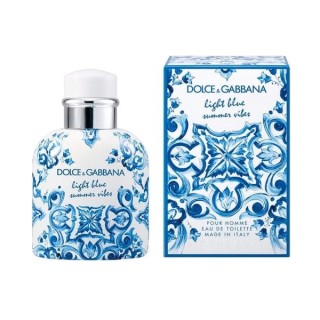 Dolce & Gabbana Light Blue Summer Vibes Eau de Toilette für Herren, limitierte Auflage, 125 ml