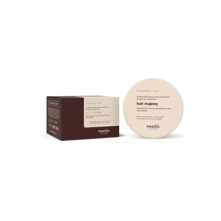 Resibo Hair Majesty odbudowująco-wygładzająca Maska do włosów 175 ml
