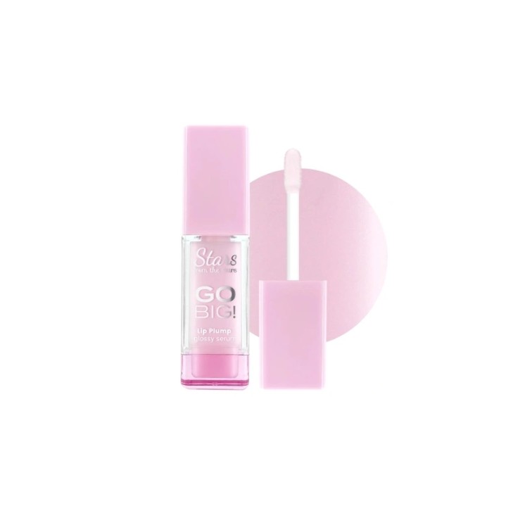 Stars from the stars Блиск для губ з ефектом розквіту! Сироватка-блиск для губ /01/ Soft Pink 8 г