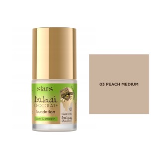 Stars from the stars Dubai Chocolate Foundation Face foundation /03/ Peach Medium 25 g