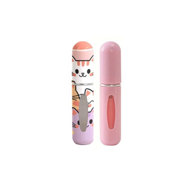 Ecarla Atomizer na perfumy dwupak Kotki & Róż 2x5 ml