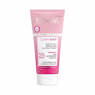 Eveline Clean Shot nawilżająca Emulsja do mycia twarzy 150 ml