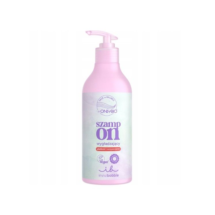 OnlyBio x Invisibobble Hair in Balance wygładzający Szampon do włosów 400 ml