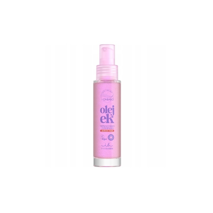 OnlyBio x Invisibobble Hair in Balance nabłyszczająco - rozplątujący Olejek do włosów 50 ml