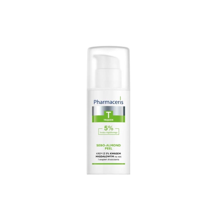 Pharmaceris T Sebo-Almond Peel Krem do twarzy na noc I stpień złuszczania 50 ml