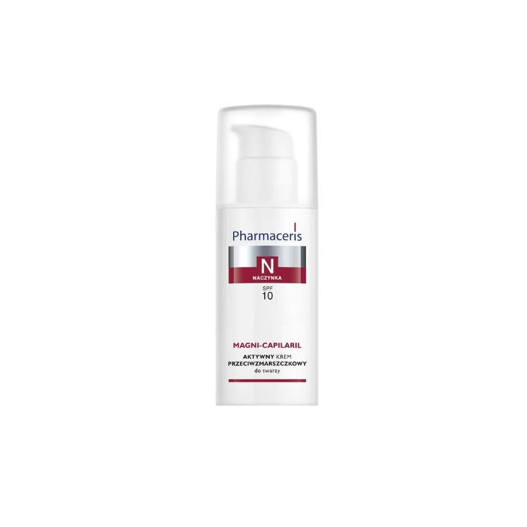 Pharmaceris N Magni-Capilaril aktywny Krem przeciwzmarszczkowy do twarzy SPF10 50 ml