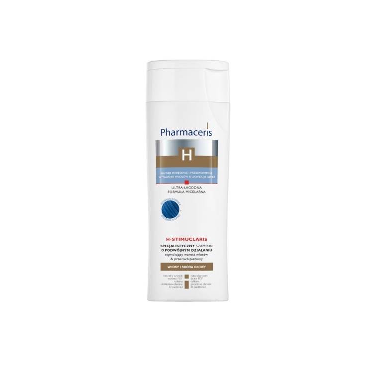 Pharmaceris H Stimuclaris Anti-Roos Shampoo Stimulerende Haargroei 250 ml