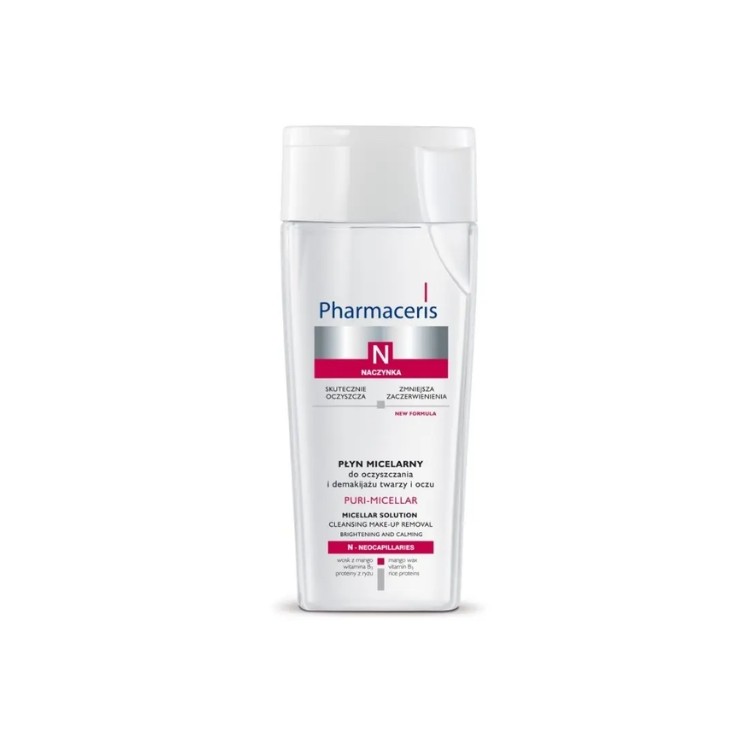 Pharmaceris N Puri-Micellar Płyn micelarny do oczyszczania i demakijażu twarzy i oczu 200 ml