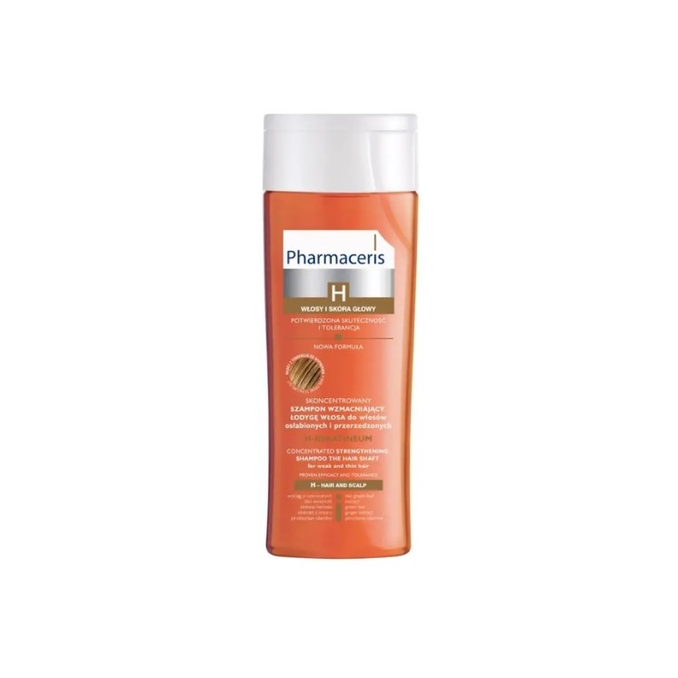 Pharmaceris H Keratineum skoncentrowany Szampon wzmacniający do włosów 250 ml