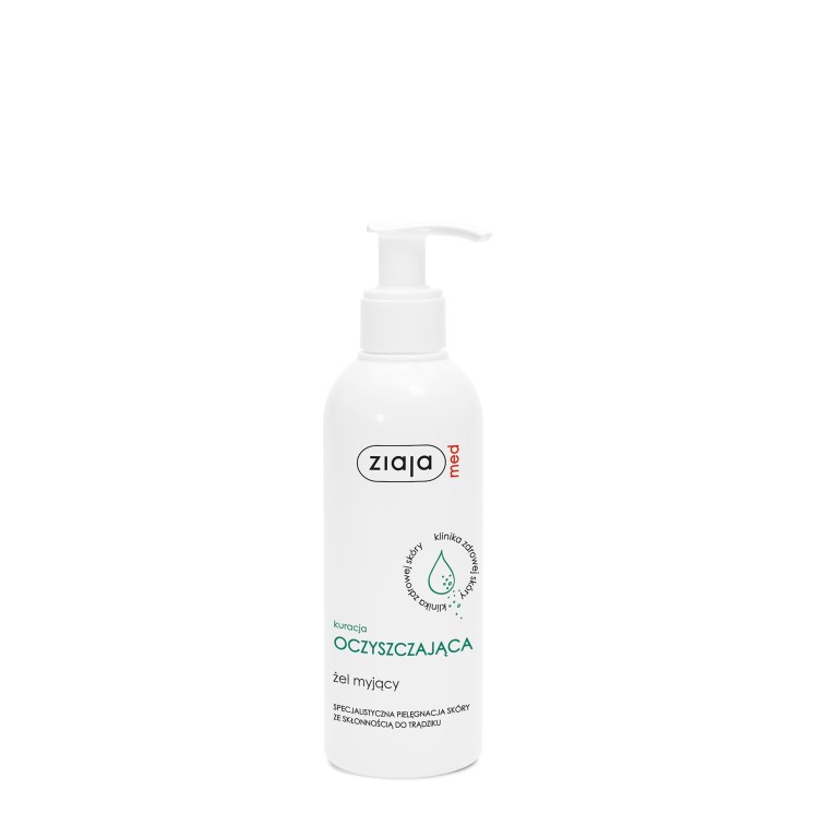 Ziaja Med Antibacteriële Behandeling Gezichtswasgel 200 ml