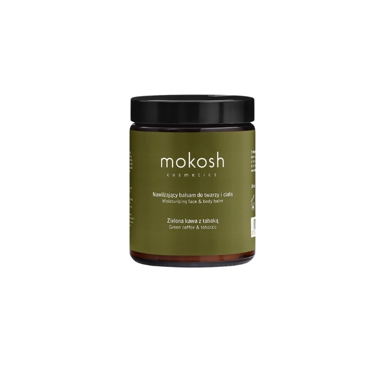 Mokosh Moisturizing Body Balm Green Coffee and Tobacco 180 ml