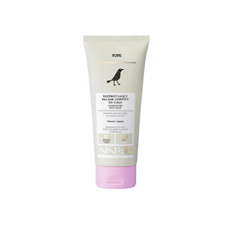 YOPE Illuminating Body Balm - Romige Amber 200 ml