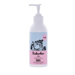 Baume corporel naturel à la rhubarbe et à la rose YOPE 300 ml
