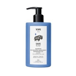 YOPE Men Safe My Hair Shampoo voor overmatig haarverlies 300 ml