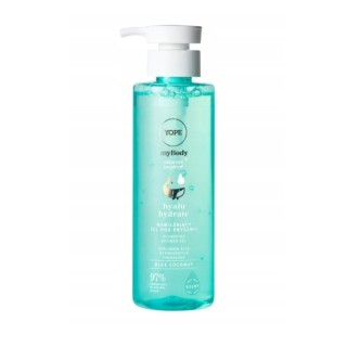 YOPE myBODY Hyalu Hydrate nawilżający Żel pod prysznic Blue Coconut 300 ml