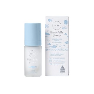 Сироватка для обличчя YOPE Waterfully Plump з пептидами, що підтягує шкіру 30 мл