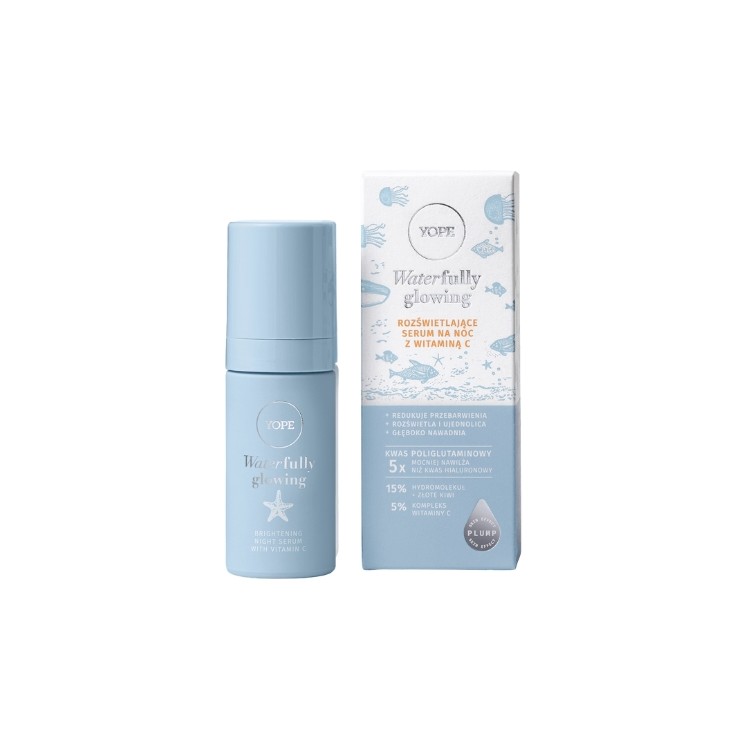 YOPE Waterfully Glowing rozświetlające Serum do twarzy z Witaminą C 30 ml