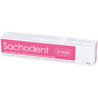 Гель для ротової порожнини Ziaja Sachodent 10 г