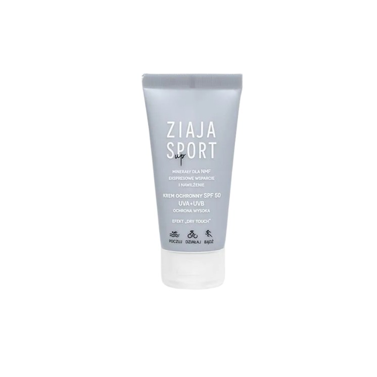 Захисний крем для обличчя Ziaja Sport Up SPF50 50 мл