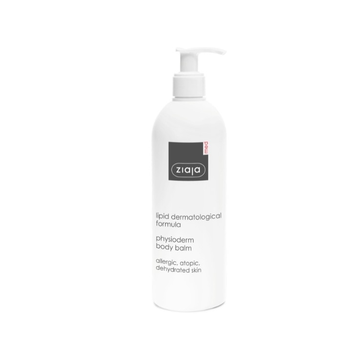 Ziaja Med Lipid Therapy Fizoderm Baume Corps Peaux Déshydratées 400 ml