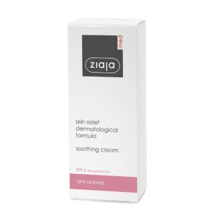 Ziaja Med Soothing Treatment Ultra-verzachtende gezichtscrème voor rosacea 50 ml