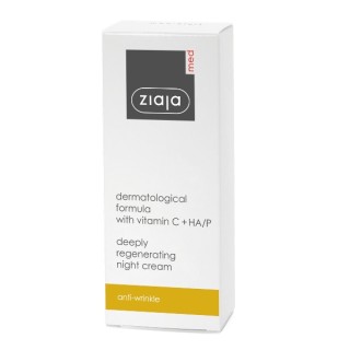 Ziaja Med Treatment with vitamin C Deeply nourishing face cream for the night 50 ml