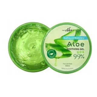 The Ebbn aloesowy Żel do twarzy i ciała 99% Aloes 300 ml