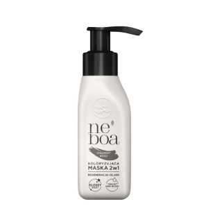 Neboa 2w1 koloryzująca Maska do włosów Chłodny Brąz 100 ml