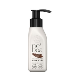 Neboa 2w1 koloryzująca Maska do włosów Kawowy Brąz 100 ml