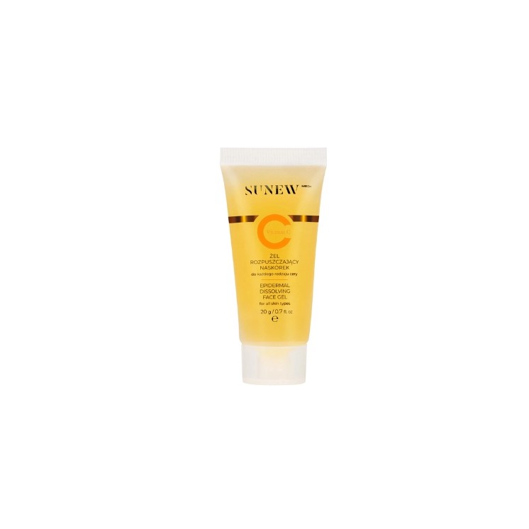 Гель для розчинення кутикули Sunew Med+ з вітаміном С, Travel Size 20 г