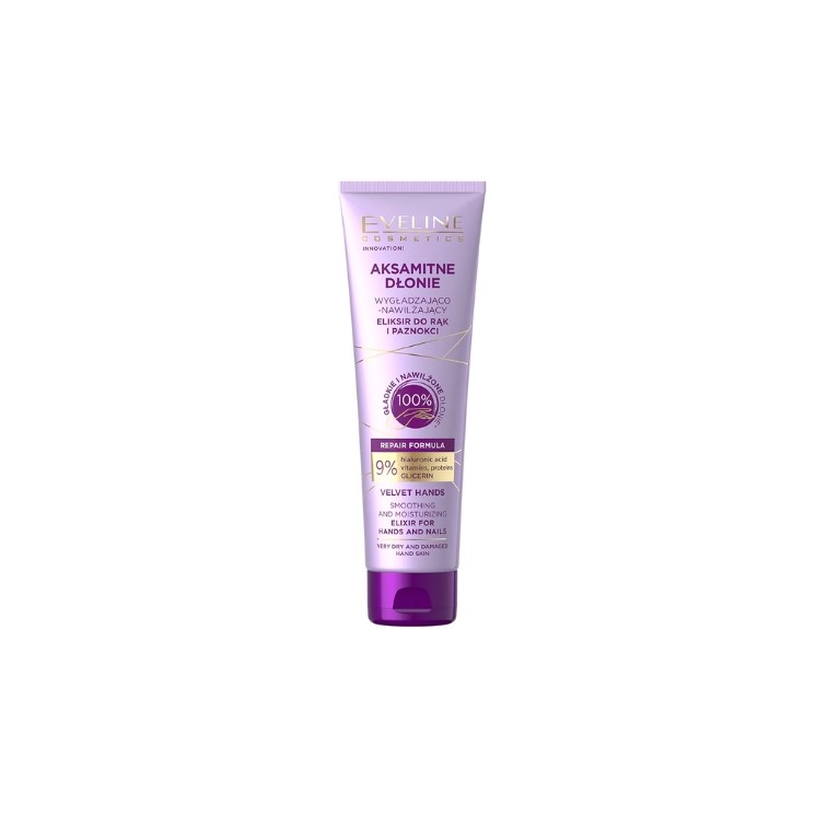 Élixir lissant et hydratant mains et ongles Eveline Velvety Hands 75 ml