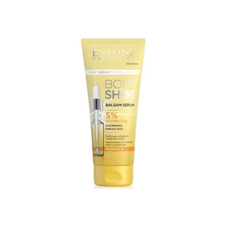 Eveline BodyShot Balsam - body serum 5 % Vitamine C+Cg 200 ml
