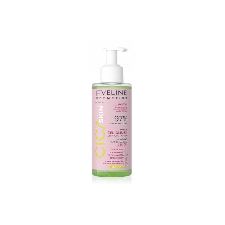 Eveline Cica Skin Gezichtsreinigingsgel - Olie 145 ml