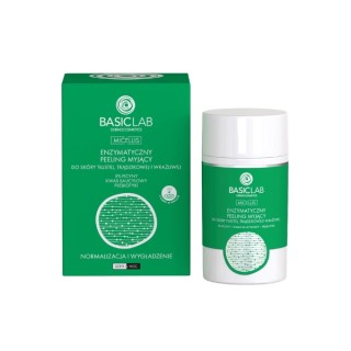 BasicLab Micellis Enzymatische Reinigende Peeling Vette, acne-gevoelige en gevoelige huid 35 g