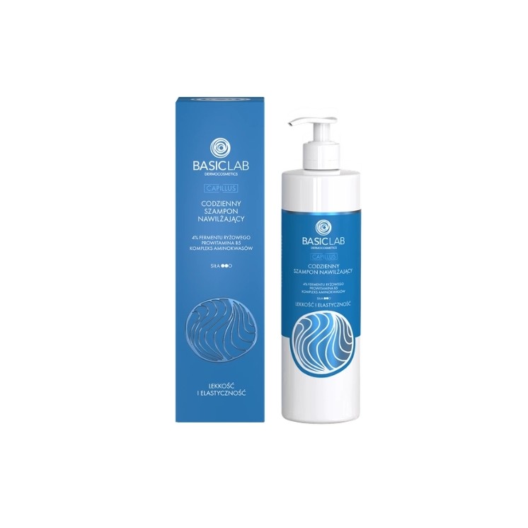 BasicLab Capillus Dagelijkse Hydraterende Shampoo 300 ml