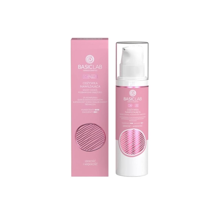 BasicLab Capillus Hydraterende Haarconditioner 250 ml