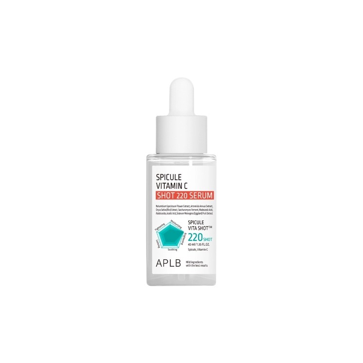 APLB Spicule Vitamin C Shot 220  Mikroigłowe Serum z Witaminą C 40 ml