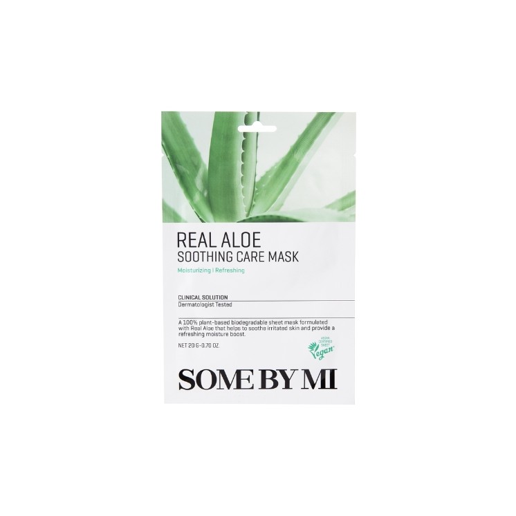 Some By Mi Real Aloe łagodząca Maska do twarzy w płachcie 20 g