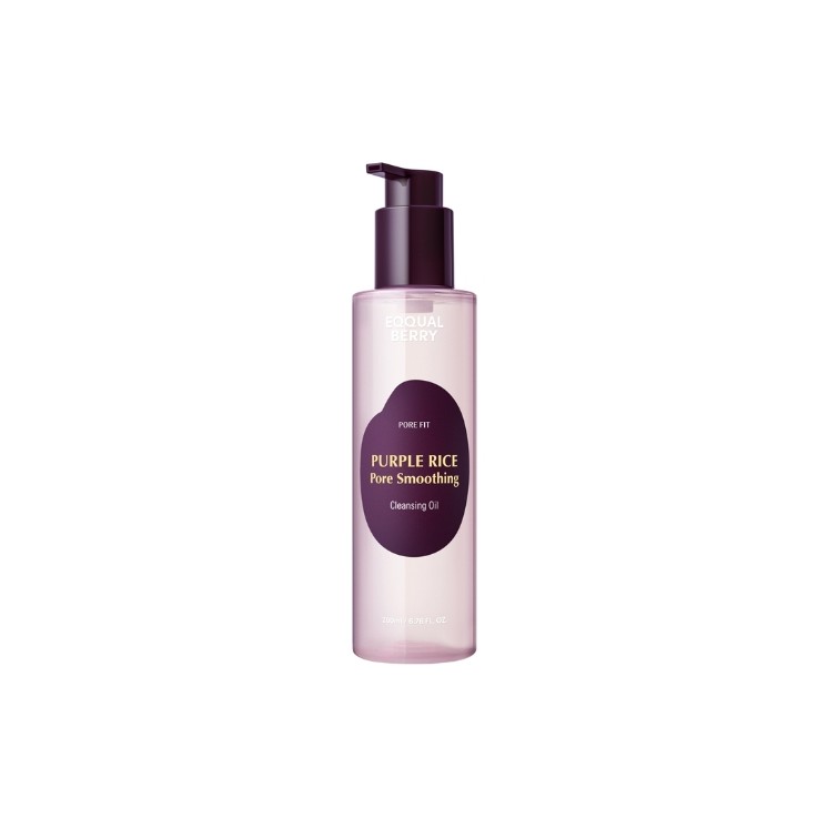 Eqqualberry Purple Rice Glättendes Make-up-Entfernungsöl 200 ml