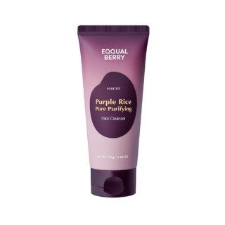 Eqqualberry – Reinigende Gesichtswaschpaste Purple Reis, 130 g
