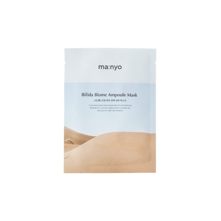 Ma:nyo Bifida Biome Ampoule Mask Rewitalizująca Maska w Płachcie 1 sztuka/30g