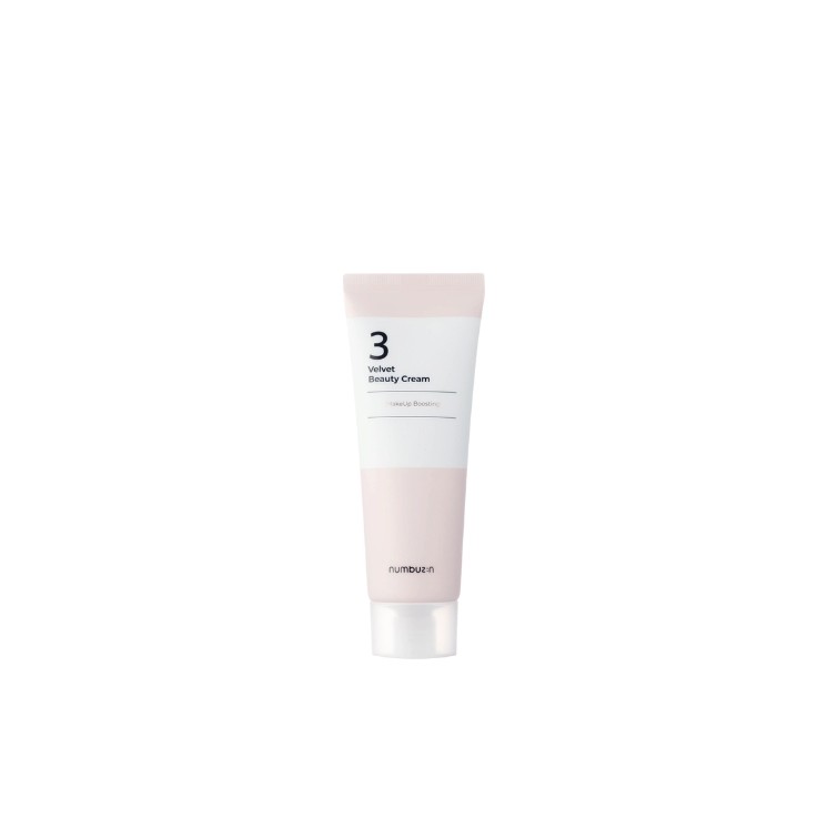 Numbuzin  No.3  Velvet Beauty Cream  Upiększający Krem pod Makijaż  60 ml