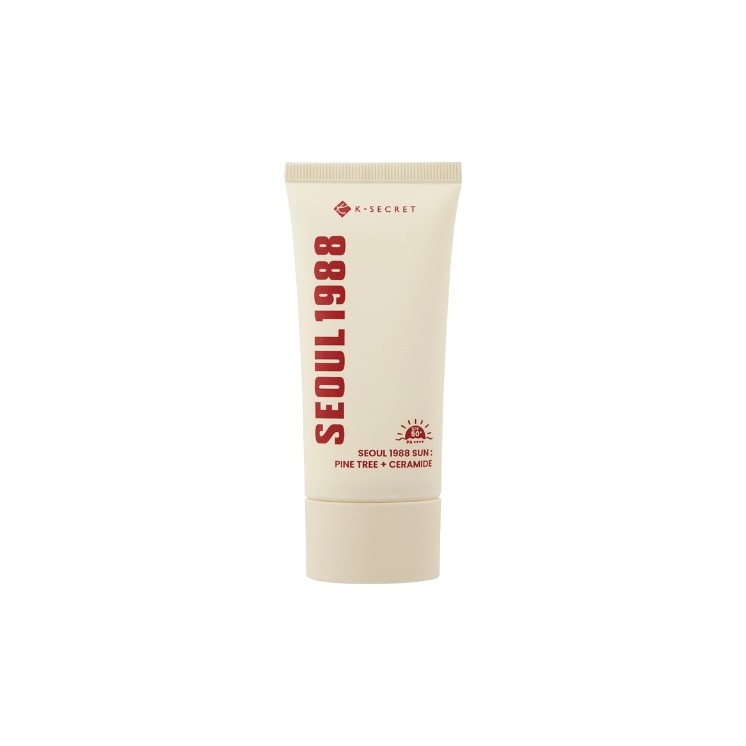 K- SECRET SEOUL 1988 Sun: Pine Tree + Ceramide 50+ PA++++ Hydraterende gezichtscrème met filter 50 ml