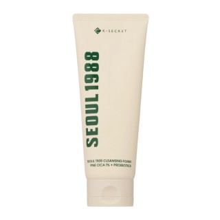 K- SECRET SEOUL 1988 Cleansing Foam : Pine Cica 1% + Probiotics Cleansing Facial Foam 150 ml