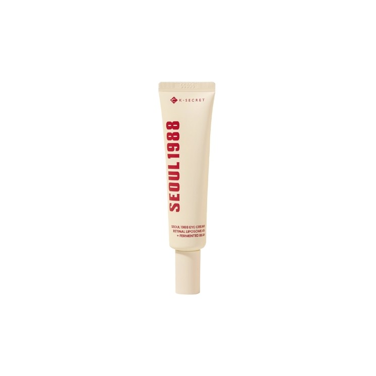 K- SECRET SEOUL 1988 Cream : Retinal Liposome 4 % + fermentierte Bohnen, straffende Augencreme mit Retinal, 30 ml