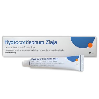 Hydrocortisonum Ziaja krem 5mg/g 15 g
