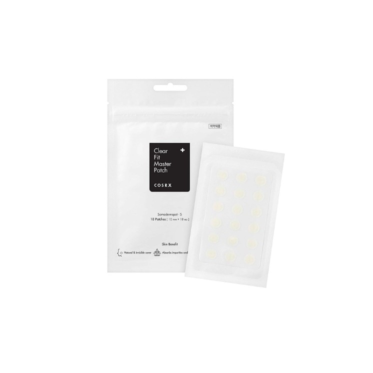 COSRX Clear Fit Master Patch Plastry na wypryski 18 sztuk